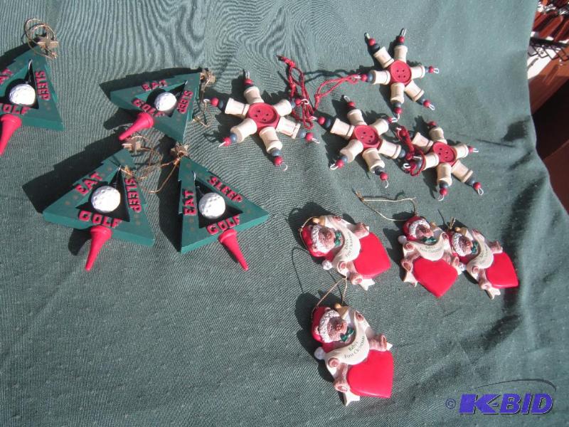 Golf Ornaments