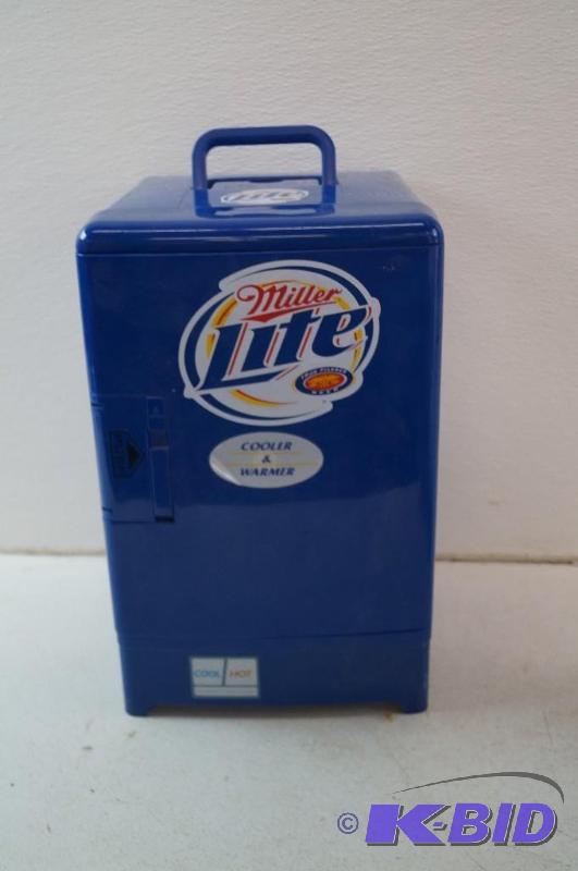 Miller Lite mini fridge July Consignment 3 KBID