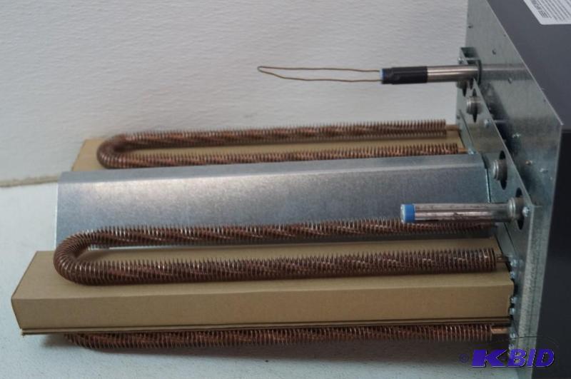 Plenum heating unit