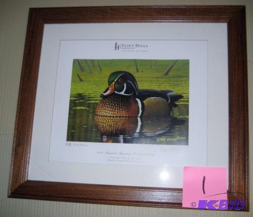 2010 MINNESOTA DUCKS UNLIMTED SPONSOR PRINT...