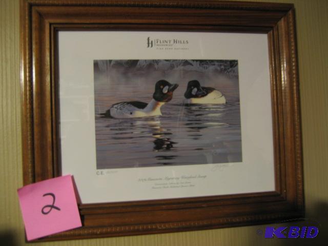2009 MINNESOTA DUCKS UNLIMTED SPONSOR PRINT...