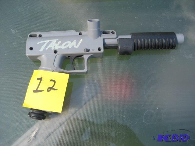 TALON SINGLE SHOT PAINT BALL GUN USED VERY LI...