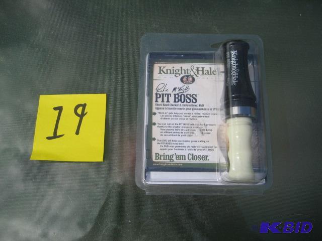 KNIGHT &amp HALE GOOSE CALL WITH DVD...
