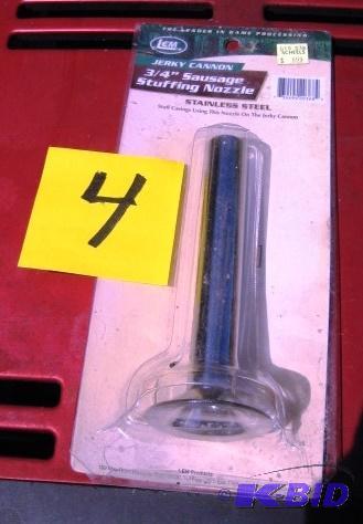 34&quot SAUSAGE STUFFING NOZZLE, STAINLESS ...