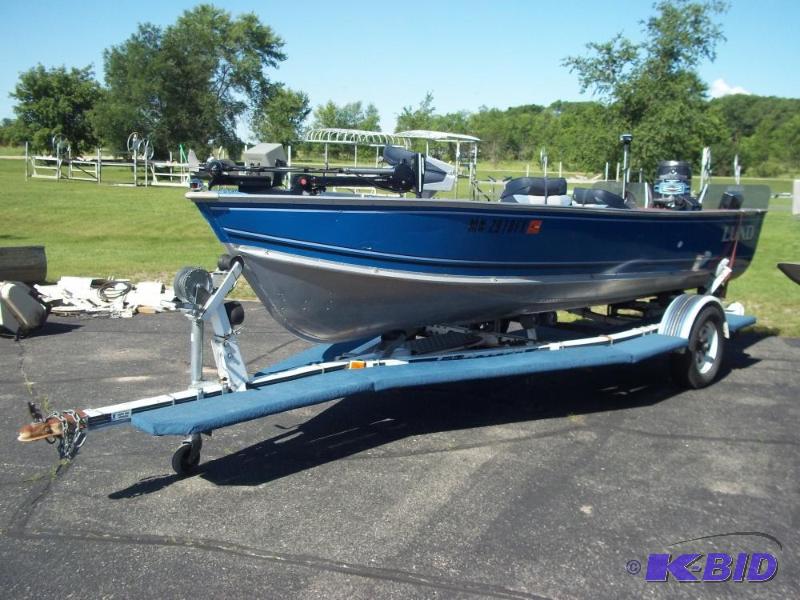 lot 1 image: LUND 1988 16 ALUM W50 MERCURY