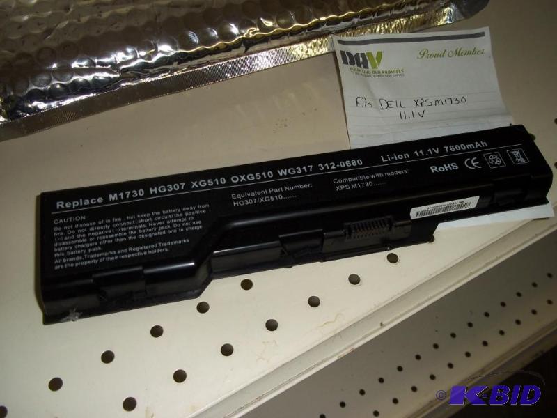 lot 104 image: Laptob Battery