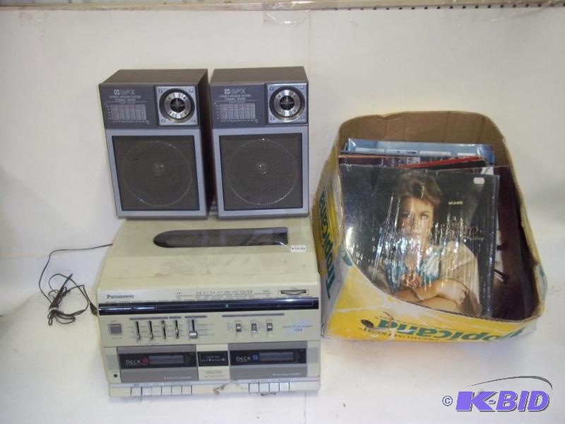 lot 177 image: Record Cassette player