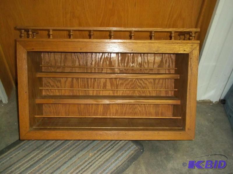 lot 19 image: Plate Cabinet  Shelf