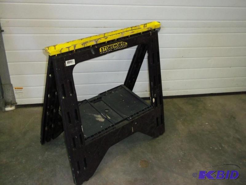 lot 224 image: Sawhorse Folding