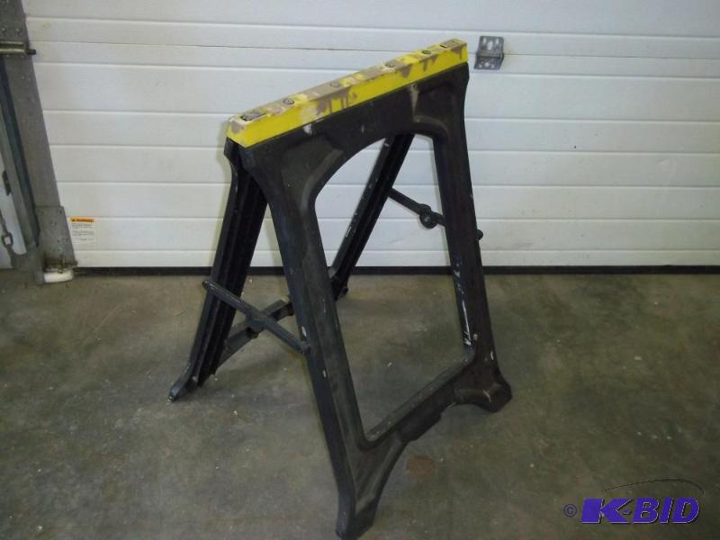 lot 226 image: Sawhorse folding