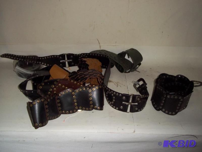 lot 60 image: Belts