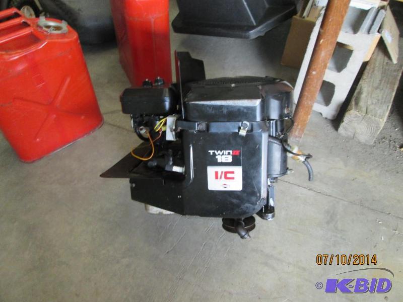 Briggs &amp Stratton Twin 18HP IC Engine, H...