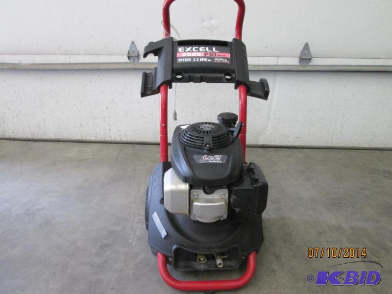Excell Gas-Powered Pressure Washer, No Hose O...