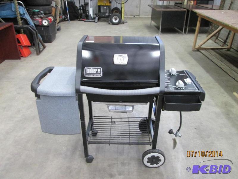 Weber Gas Grill, Genesis Silver Model...