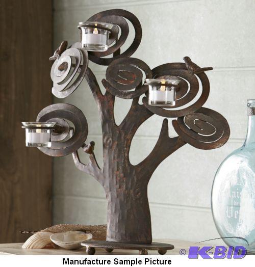 Tree of Life Metal Candle Holder -&nbspDesig...