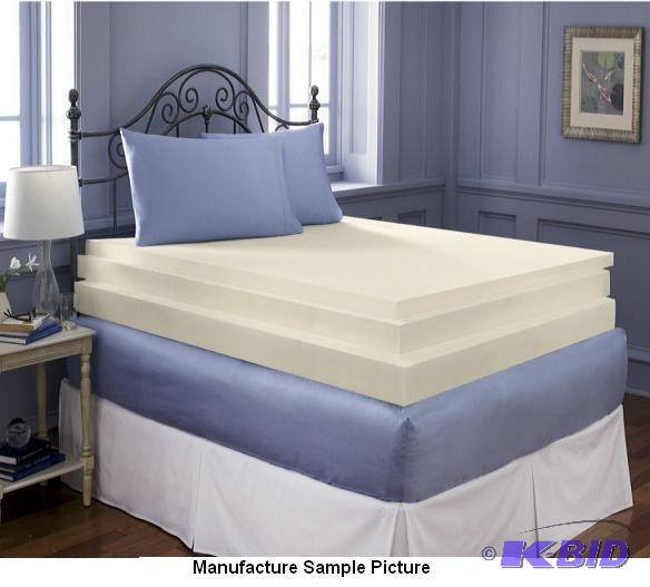 2&quot Queen Memory Foam Mattress Topper -&n...