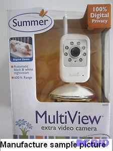Multi View Color Video Baby Monitor Extra Cam...