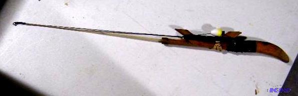 Antique Ice Fishing Jig Rod - 26&quot long...