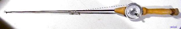 Antique Fishing Rod - 29&quot long...
