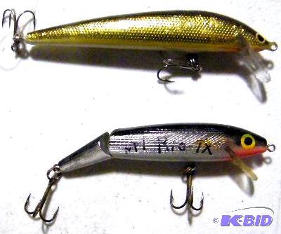 Lot of 2 Lures - One is 4&quot - Other is 3....