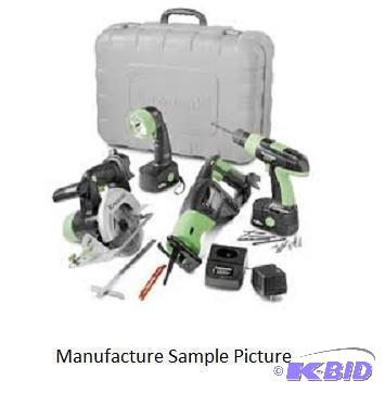 Kawasaki 18V Cordless Tool Set - Reciprocatin...