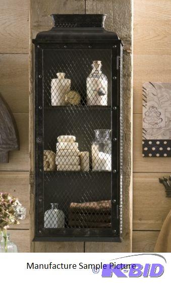Rustic Medicine Cabinet - Chic metal cabinet ...