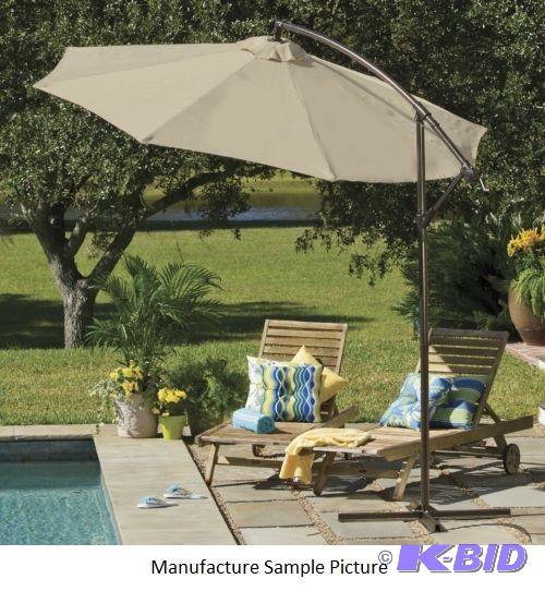 Beige Offset Tilting Umbrella -&nbspOffset, ...