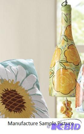 Blooming Rose Bottle Wind Chime -&nbspHand-p...