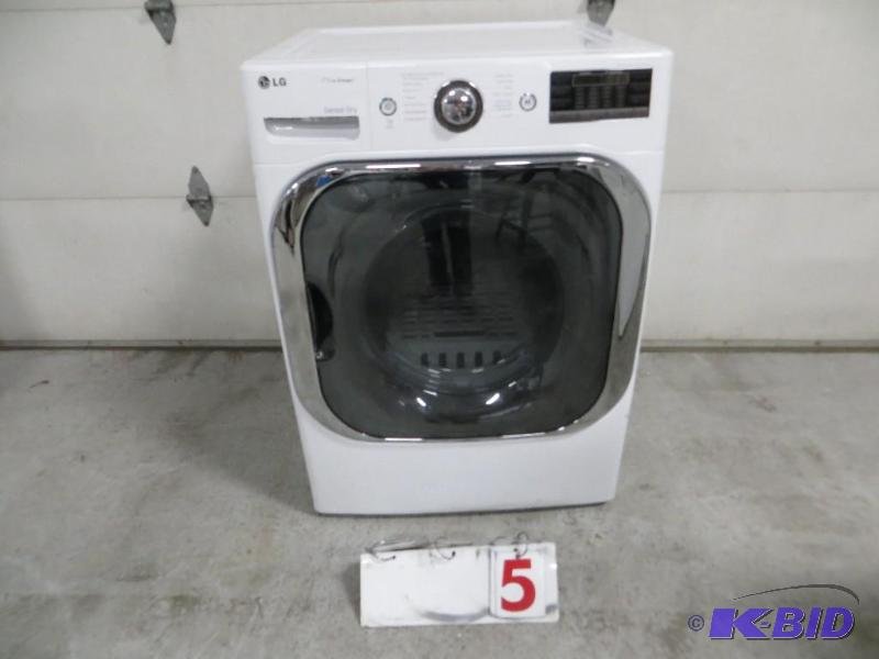 LG Steam&nbspDryer Series DLGX8001W&nbsp29&...