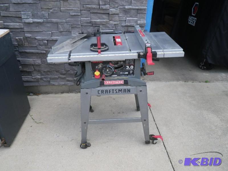 Craftsman 10&quot Table Saw, very good condi...
