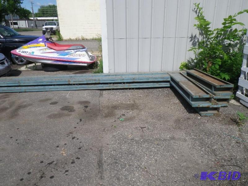 Cantilever Racking, super heavy duty, 4 uprig...