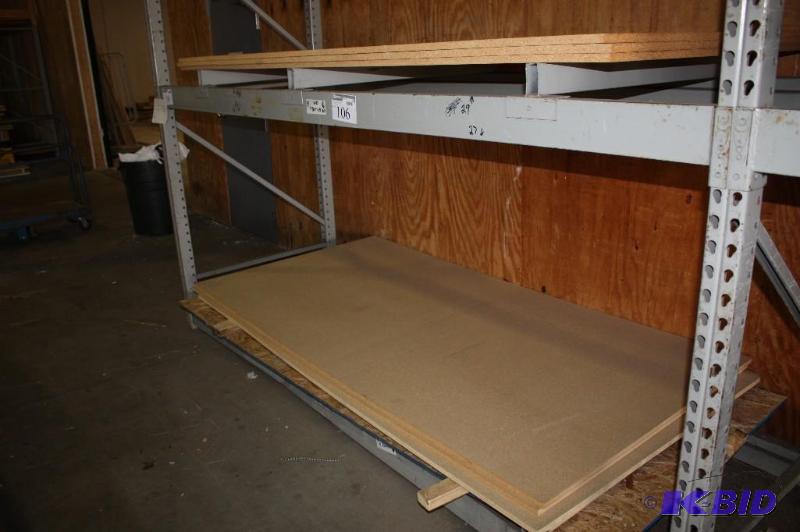 (7) 34&quot Particle boards 4x8...