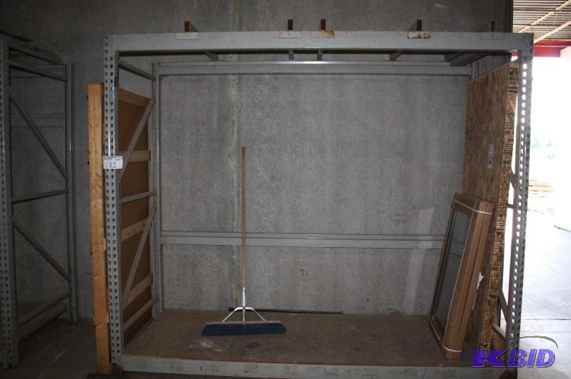 (2) Uprights 42&quot Deep, 8 High, 3&quot ...