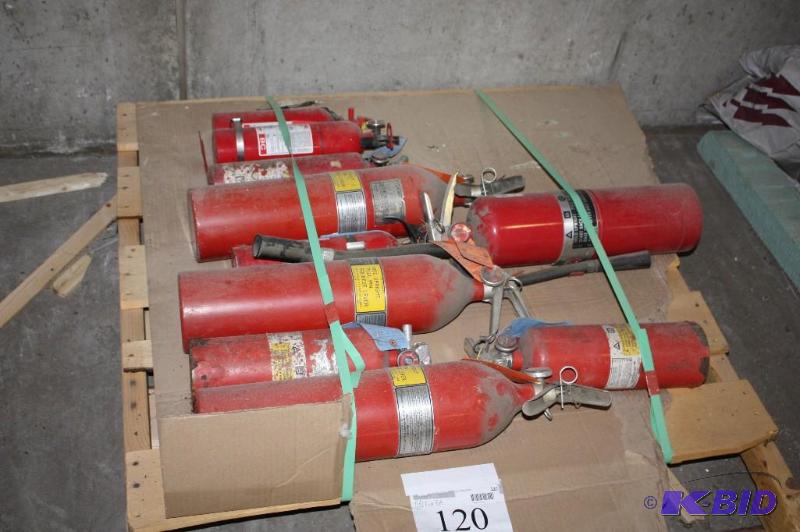 (10) Fire extinguishers...