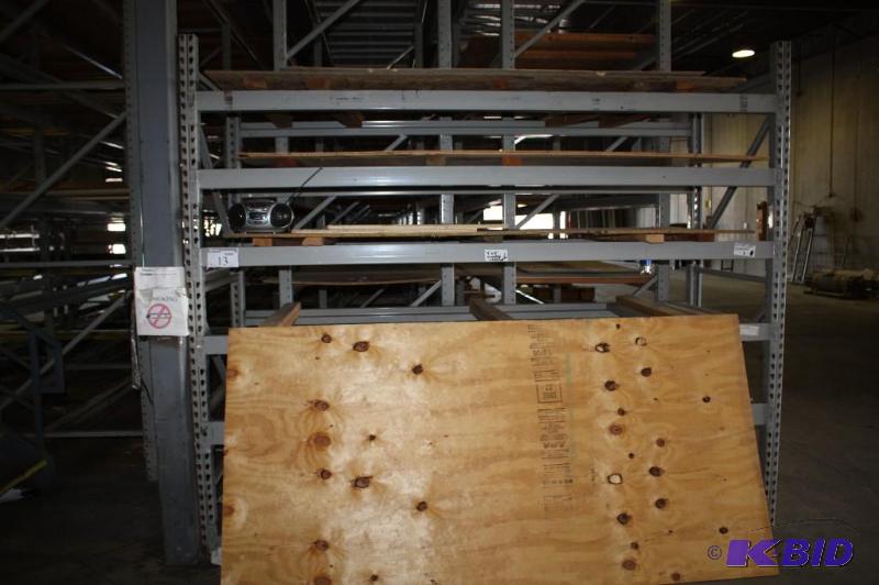 (2) Uprights 42&quot Deep, 8 High, 3&quot ...