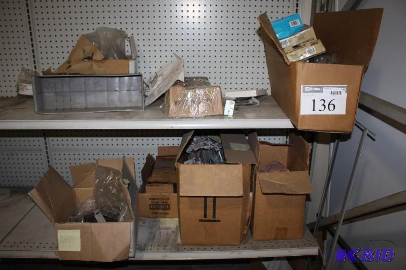 Misc Lot (2) Boxes of Screws (2) Boxes of Hin...