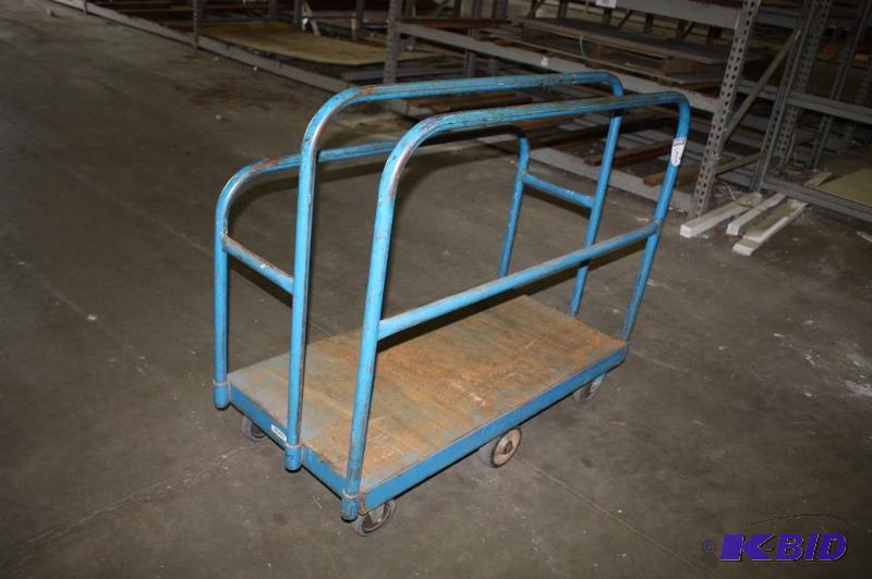 Metal Lumber Cart 4x2x4...