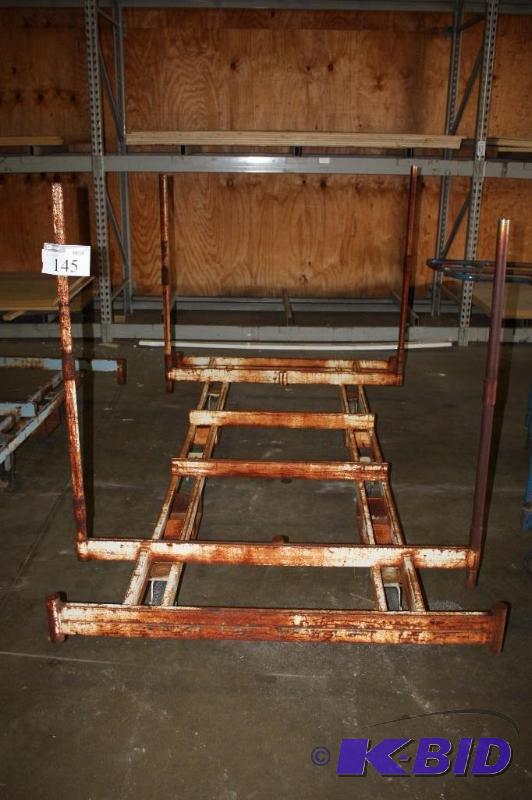 Metal Lumber Cart 85&quotx45&quot...