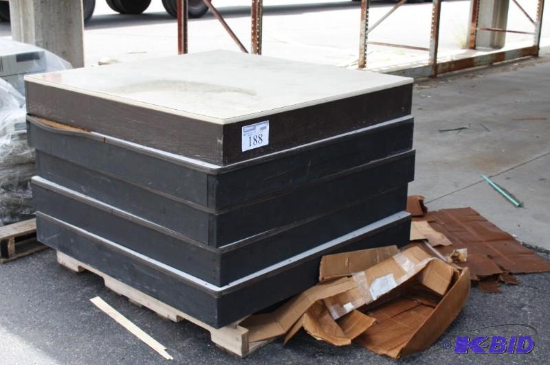 (5) 48&quotx48&quotx7&quot Platforms, (10)...