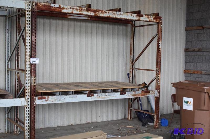 (2) Uprights 8 high, 42&quot deep, 3&quot ...