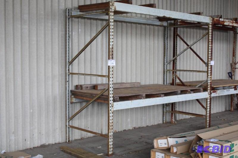 (2) Uprights 8 high, 42&quot deep, 3&quot ...