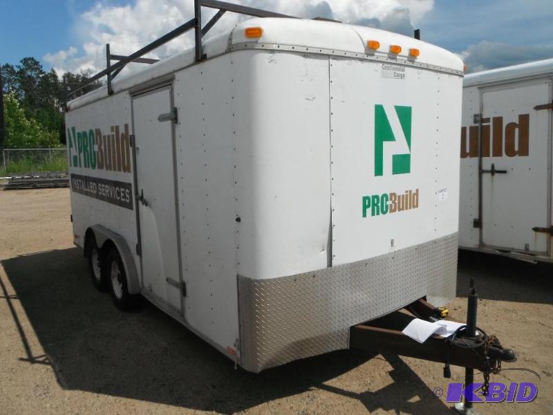 2000 Continental Cargo Brand, Enclosed Traile...