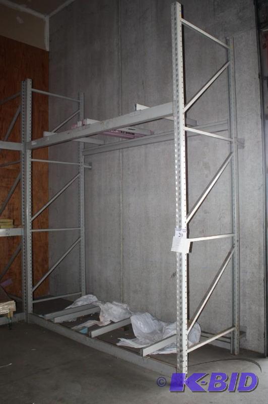 (2) Uprights 12 High, 42&quot Deep, 3&quot...