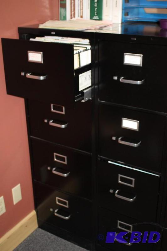 (2) Filing cabinets 18&quotx26&quotx52&quot...