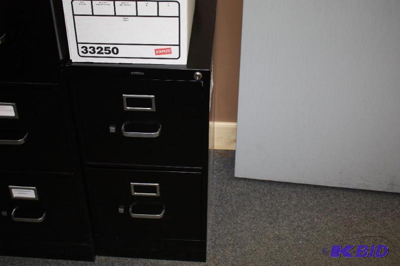 (2) Filing cabinets with (1) 15&quotx25&quot...