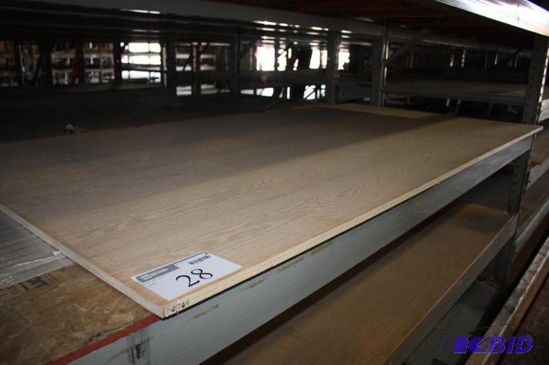 4x8 34&quot Oak Sheet...