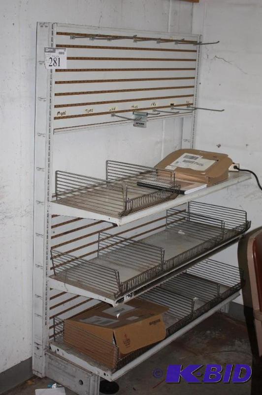 Losier brand display shelf 50&quot wide, 66&...