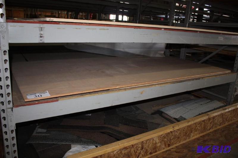4 12x8 Oak Sheets (4) Sheets...