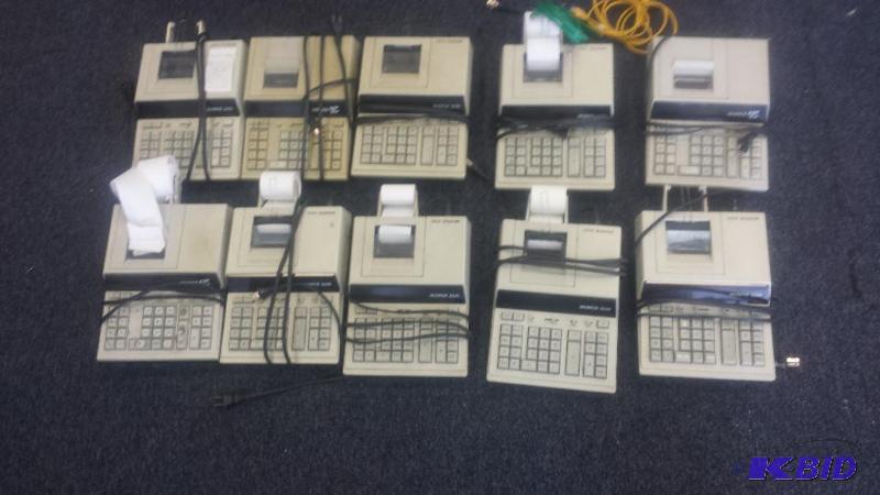 Lot of (10) Monroe 2020, Desktop Calculators,...