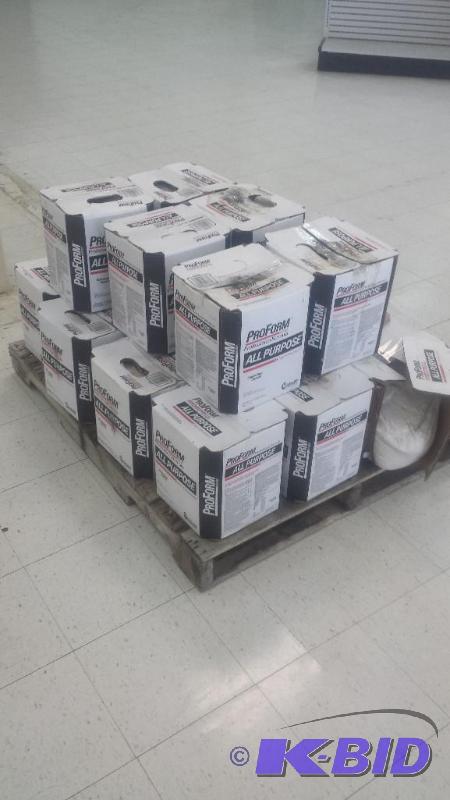 Pallet Lot of (18) Boxes of National Gypsum, ...